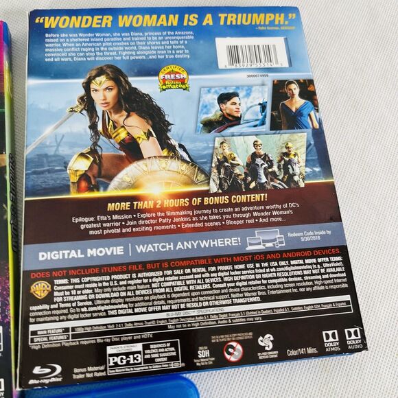Batman v Superman: Dawn of Justice, Wonder Woman & Suicide‎ Squad Blu-ray Lot - Picture 6 of 7